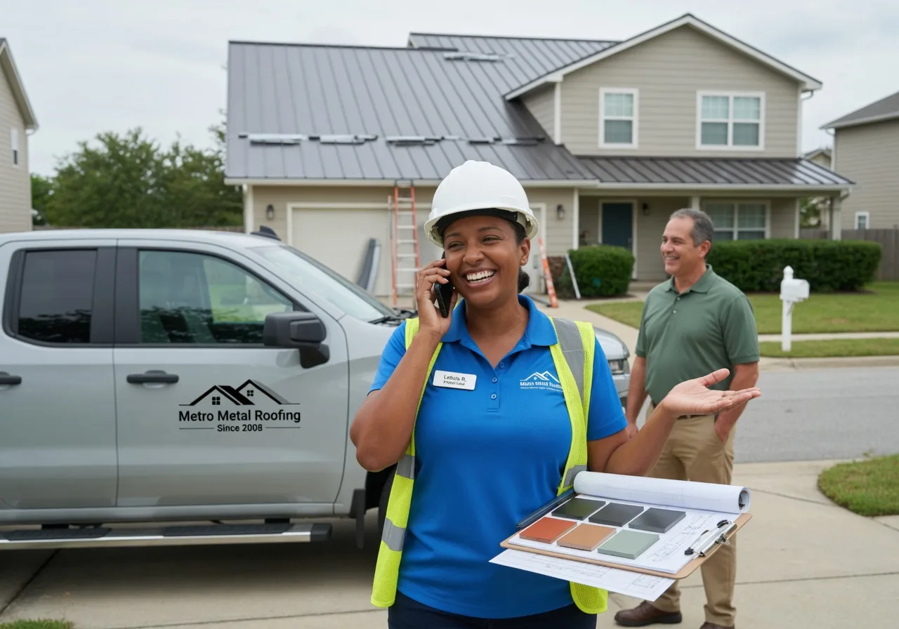 Storm Damage Metal Roof Repair in Alverton, PA